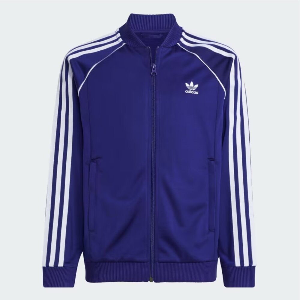 Adidas Kids SST Track Jacket M NWOT Collegiate Purple | Blokecore | Y2K | Fall